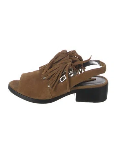 Pre-owned 3.1 Phillip Lim Suede Pumps In Brown