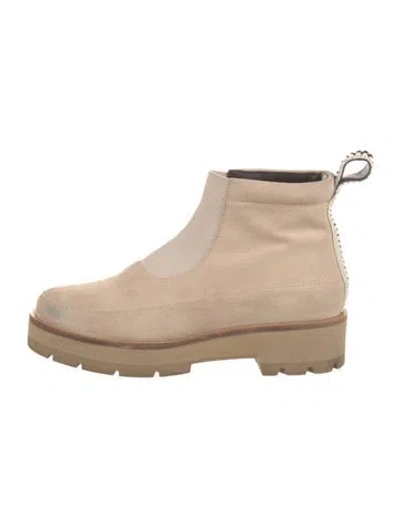 Pre-owned 3.1 Phillip Lim Suede Snow Boots In Neutral