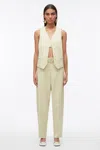 3.1 Phillip Lim Tailored Vest With Set In Bra In Neutral