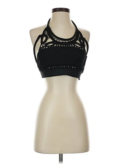 3.1 Phillip Lim Tank Top Black Halter Neckline Tops