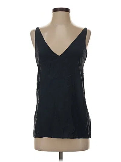 Pre-owned 3.1 Phillip Lim Tank Top Black Plunge Neckline Tops