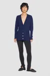 3.1 Phillip Lim The Cashmere Cardigan With Side Slits In Navy