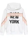 3.1 Phillip Lim There Is Only One Ny Cotton Hoodie In White