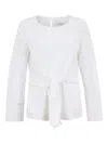 3.1 Phillip Lim Tie-front Blouse In White