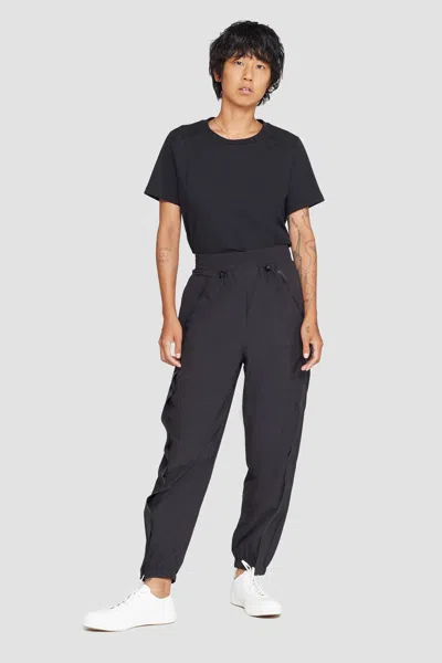 3.1 Phillip Lim Track-less Cropped Track Pants In Black