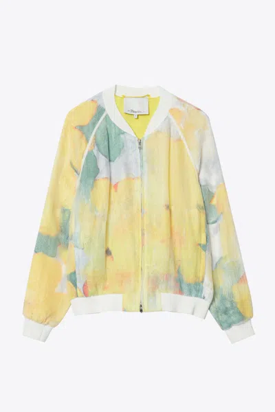 3.1 Phillip Lim Transparent Frame Bomber In Multi