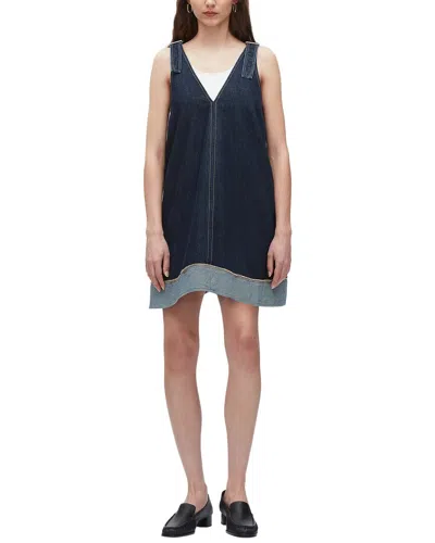 3.1 Phillip Lim Trapeze Mini Dress In Blue