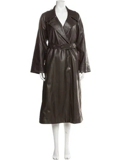 Pre-owned 3.1 Phillip Lim Trench Coat In Brown