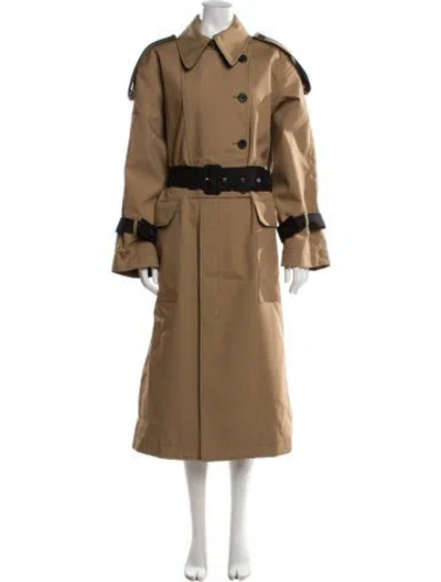 Pre-owned 3.1 Phillip Lim Trench Coat In Brown