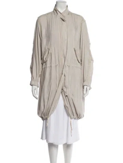 Pre-owned 3.1 Phillip Lim Trench Coat In Neutral