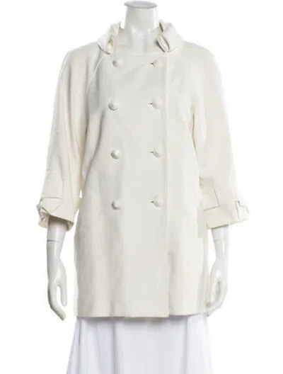 Pre-owned 3.1 Phillip Lim Trench Coat In White