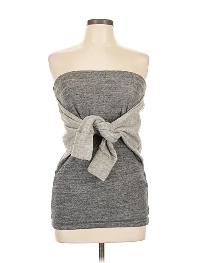 Pre-owned 3.1 Phillip Lim Tube Top Gray Strapless Neckline Tops