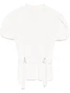 3.1 Phillip Lim Tulip Top In White