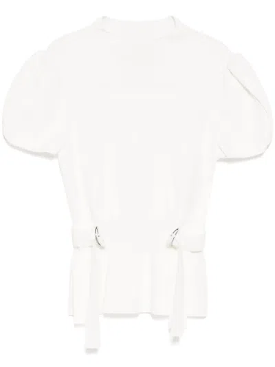 3.1 Phillip Lim Tulip Top In White