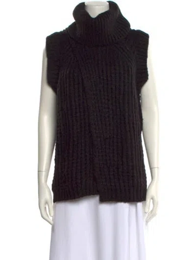 Pre-owned 3.1 Phillip Lim Turtleneck Sweater In Black