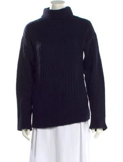Pre-owned 3.1 Phillip Lim Turtleneck Sweater In Blue