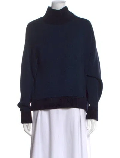 Pre-owned 3.1 Phillip Lim Turtleneck Sweater In Blue