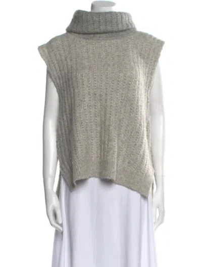 Pre-owned 3.1 Phillip Lim Turtleneck Sweater In Gray