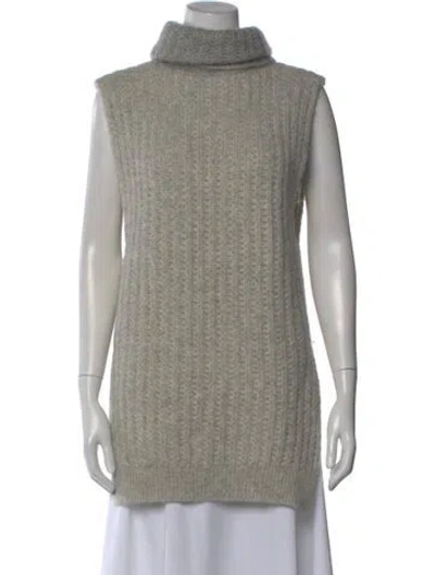 Pre-owned 3.1 Phillip Lim Turtleneck Sweater In Gray