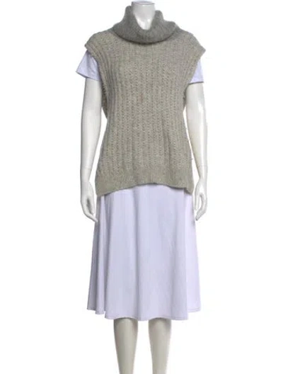 Pre-owned 3.1 Phillip Lim Turtleneck Sweater In Gray