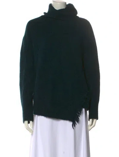 Pre-owned 3.1 Phillip Lim Turtleneck Sweater In Green