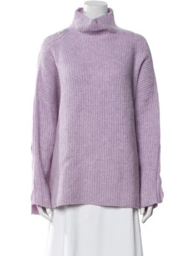 Pre-owned 3.1 Phillip Lim Turtleneck Sweater In Purple
