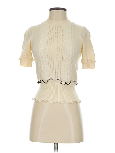 Pre-owned 3.1 Phillip Lim Turtleneck Sweater In White