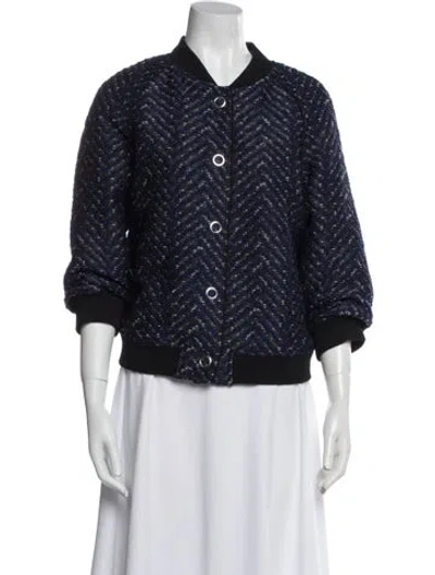 Pre-owned 3.1 Phillip Lim Tweed Pattern Evening Jacket In Multi