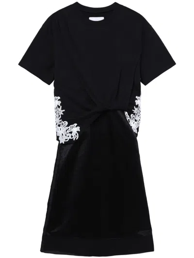 3.1 Phillip Lim Twisted Mini Dress In Black