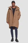 3.1 Phillip Lim Unisex Duvet Oversized Parka In Brown