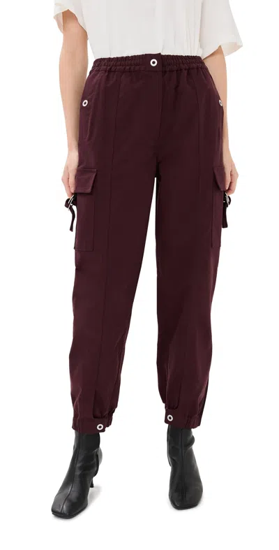 3.1 Phillip Lim Utility Cargo Pants Oxblood