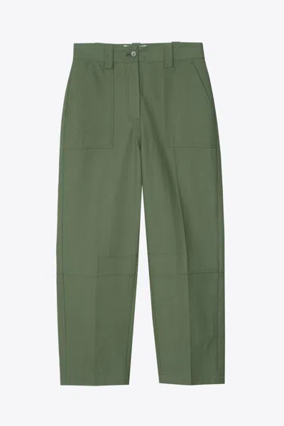 3.1 Phillip Lim Utility Cropped Carpenter Pant In Green