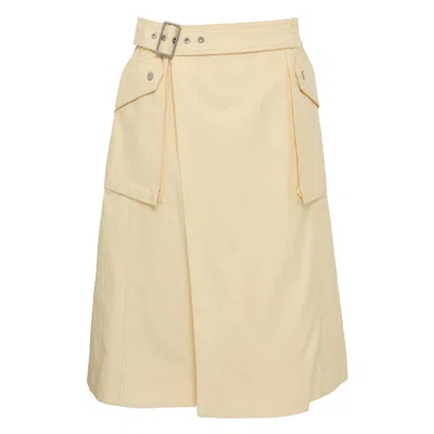 3.1 Phillip Lim Utility Midi Wrap Skirt In Neutral