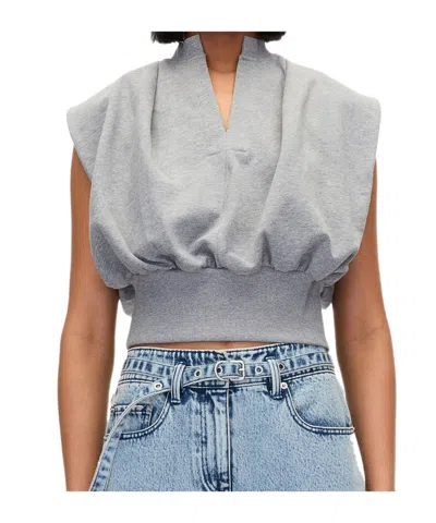 3.1 Phillip Lim V-neck Blouse In Grey
