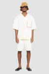 3.1 Phillip Lim V-neck Knit Shirt In Midnight