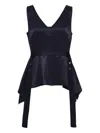 3.1 Phillip Lim V-neck Top In Purple