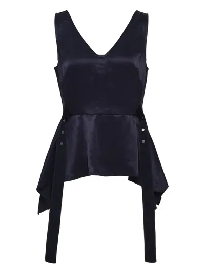 3.1 Phillip Lim V-neck Top In Purple