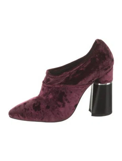 Pre-owned 3.1 Phillip Lim Velvet Pumps In Purple