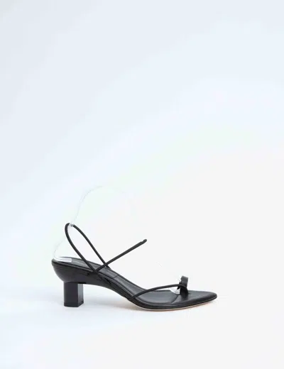 3.1 Phillip Lim Verona Leather Sandals In Black