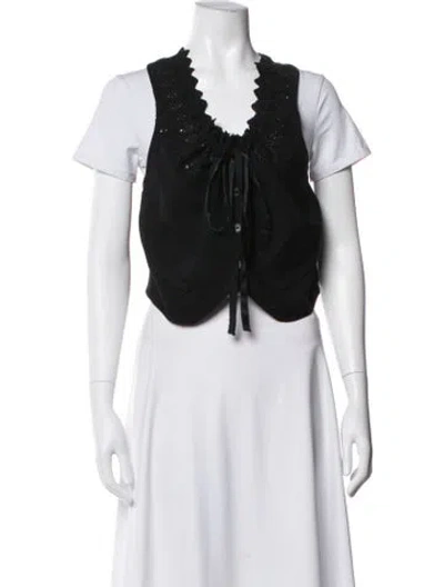 Pre-owned 3.1 Phillip Lim Vest In Black
