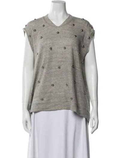 Pre-owned 3.1 Phillip Lim Vest In Gray