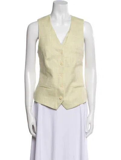 Pre-owned 3.1 Phillip Lim Vest W/ Tags In Yellow