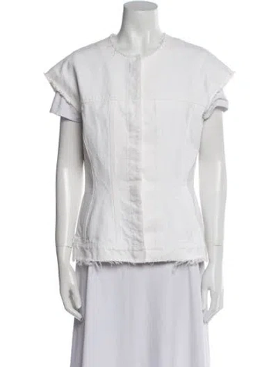 Pre-owned 3.1 Phillip Lim Vest In White