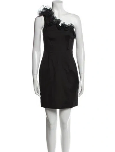 Pre-owned 3.1 Phillip Lim Vintage Mini Dress In Black