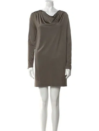 Pre-owned 3.1 Phillip Lim Vintage Mini Dress In Green