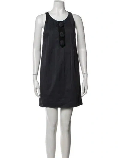 Pre-owned 3.1 Phillip Lim Vintage Mini Dress In Grey