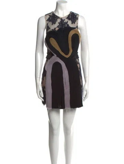 Pre-owned 3.1 Phillip Lim Vintage Mini Dress In Neutral