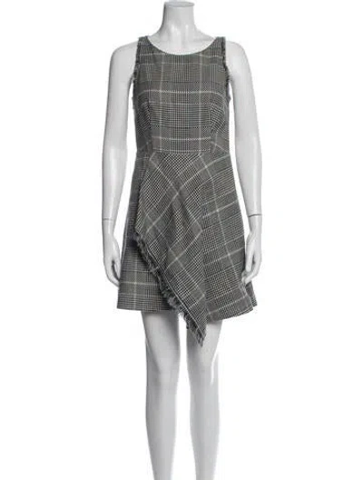 Pre-owned 3.1 Phillip Lim Virgin Wool Mini Dress In Grey