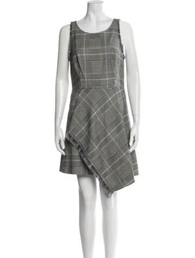 Pre-owned 3.1 Phillip Lim Virgin Wool Mini Dress In Multi