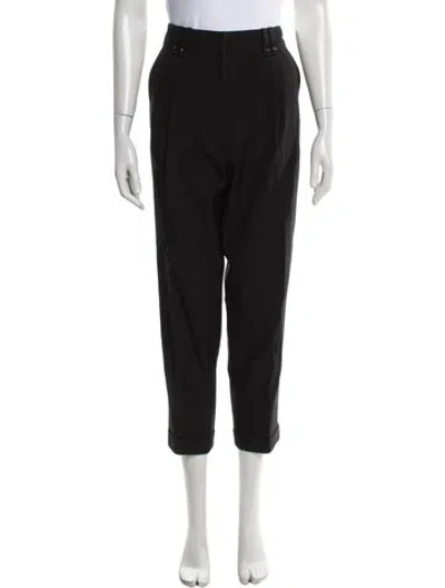 Pre-owned 3.1 Phillip Lim Virgin Wool Straight Leg Pants In Gray
